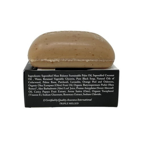 Dr.Woods Products, Castile Bar Soap, BLACK EXFOL 5.25 OZ