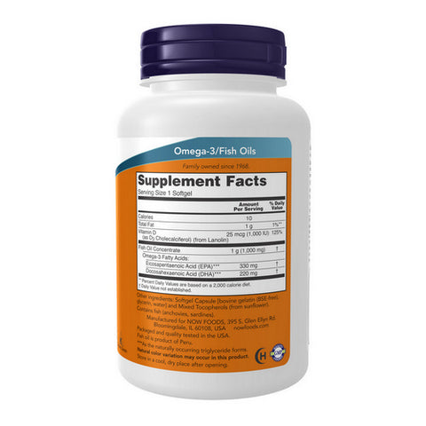 Now Foods, Tri 3D Omega, 90 sgels