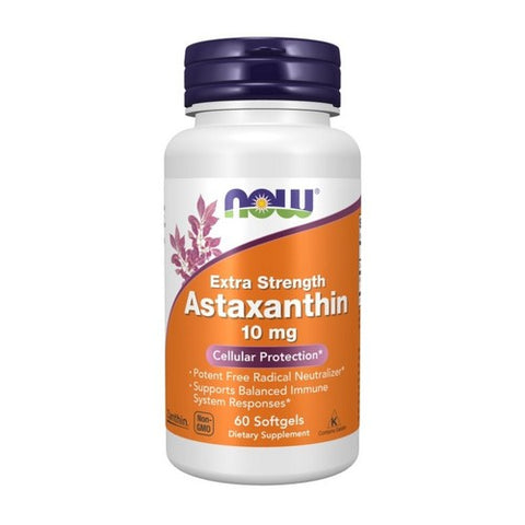 Now Foods, Astaxanthin, 10 mg, 60 sgels