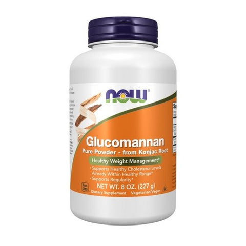 Now Foods, Glucomannan 100% Pure Powder, 8 oz