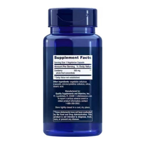 Life Extension, Cran Max, 500 mg, 60 vcaps