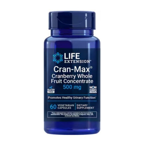 Life Extension, Cran Max, 500 mg, 60 vcaps