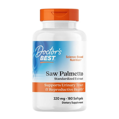 Doctors Best, Saw Palmetto, 320 mg, 180 SoftGels