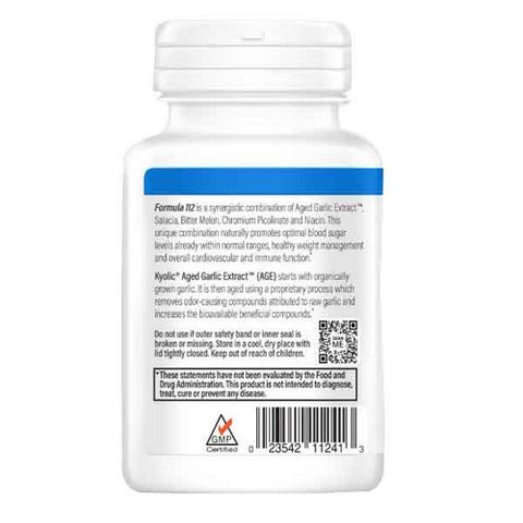 Kyolic, Blood Sugar Balance, 100 CAPS