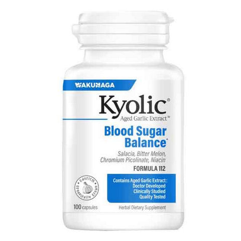 Kyolic, Blood Sugar Balance, 100 CAPS