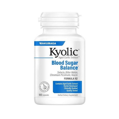 Kyolic, Blood Sugar Balance, 100 CAPS