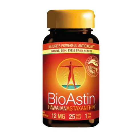 Nutrex Hawaii, BioAstin Hawaiian Astaxanthin, 12 MG, 25 CAPS