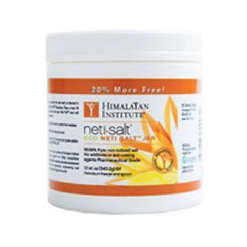 Himalayan Institute, Neti Pot Salt Jar, 12 OZ