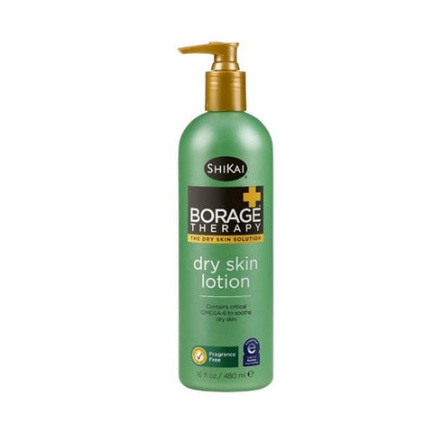 Shikai, Borage Therapy Dry Skin Lotion Original Unscented, 16 oz
