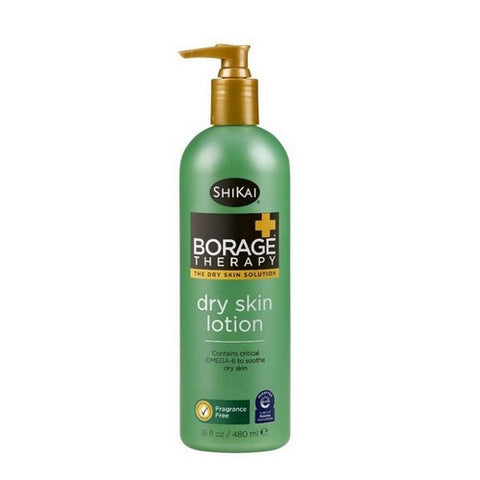 Shikai, Borage Therapy Dry Skin Lotion Original Unscented, 16 oz