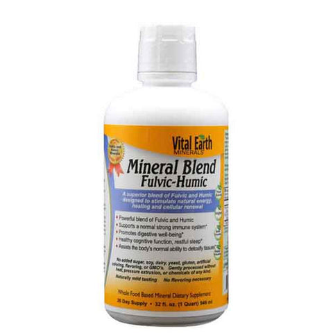 Vital Earth Minerals, Fulvic-Humic Mineral Blend, 32 oz