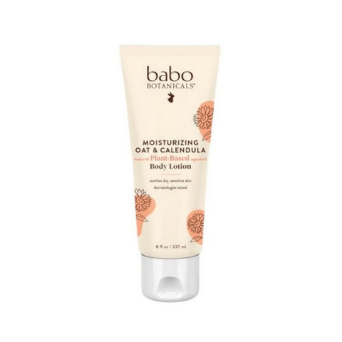 Babo Botanicals, Baby Lotion Oat Meal Calendula, 8 oz