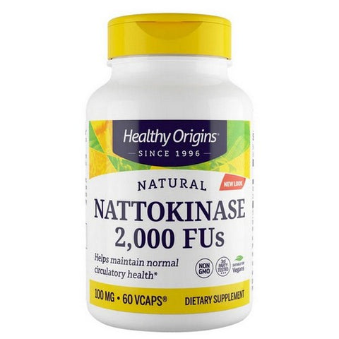 Healthy Origins, Nattokinase, 2,000 FU's, 60 Veg Caps