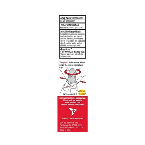 Mucinex, Full Force 12 Hour Nasal Decongestant Spray, 1 oz