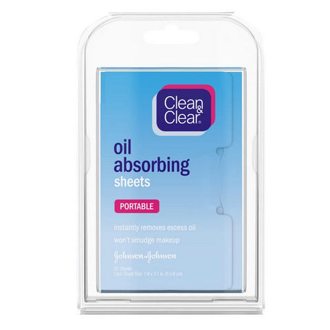 Clean & Clear, Oil Absorbing Sheets, 50 each