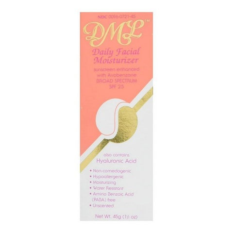 Dml, Daily Facial Moisturizer Spf 25, 1.5 oz