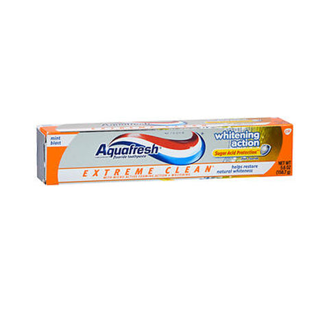 Aquafresh, Extreme Clean Whitening Action Tooth Paste, 5.6 oz