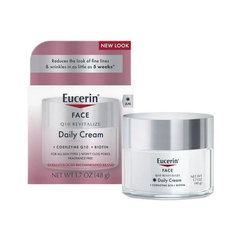 Eucerin, Q10 Anti-Wrinkle Sensitive Skin Creme, 1.7 oz