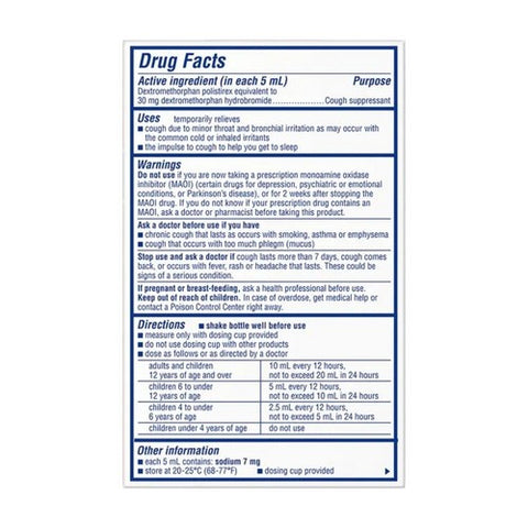 Airborne, Delsym Adult 12 Hour Cough Relief, Orange 3 oz