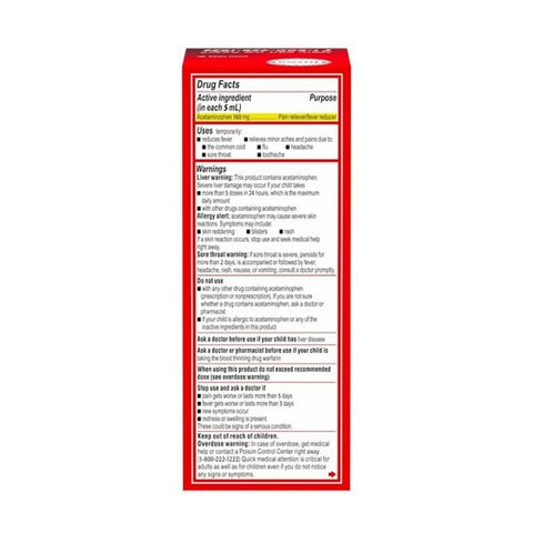 Tylenol, Childrens Oral Suspension, Cherry Blast 4 Oz