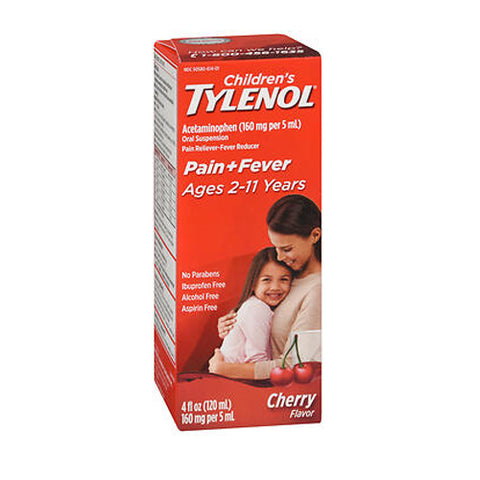 Tylenol, Childrens Oral Suspension, Cherry Blast 4 Oz