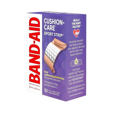 Band-Aid, Sport Strip Bandages Extra Wide, 30 each