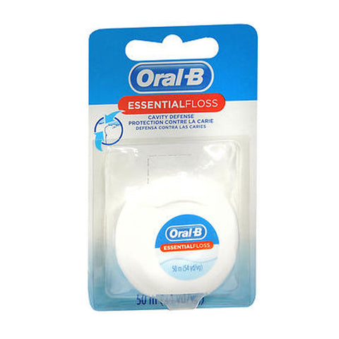 Tampax, Oral-B Essential Floss 55 Yards, Unflavoured each