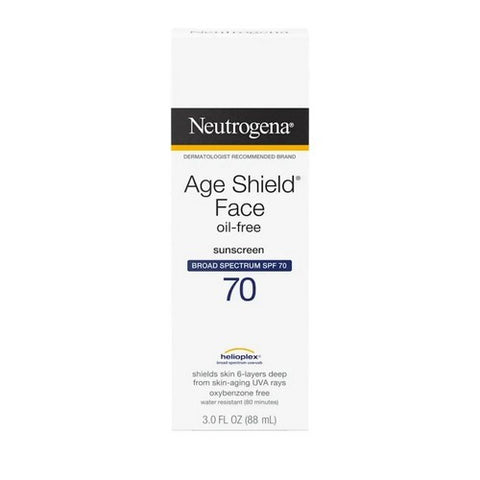 Polysporin, Neutrogena Age Shield Face Sunblock Spf 70, 3 oz
