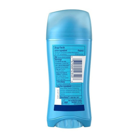 Secret, Anti-Perspirant Deodorant Invisible, Solid Unscented 2.6 oz