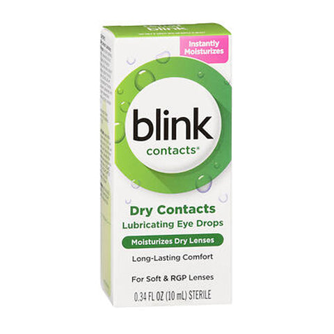 Blink, Contacts Lubricating Eye Drops, 10 ml