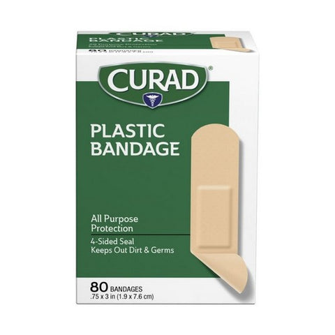 Medline, Curad Plastic Bandages, 80 Each