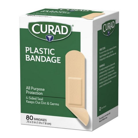 Medline, Curad Plastic Bandages, 80 Each