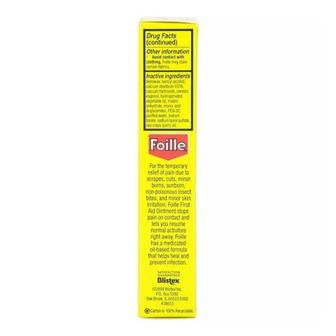 Foille, Medicated First Aid Ointment, 1 oz