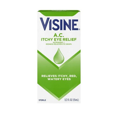 Visine, A.C. Astringent Redness Reliever Eye Drops, 0.5 Oz