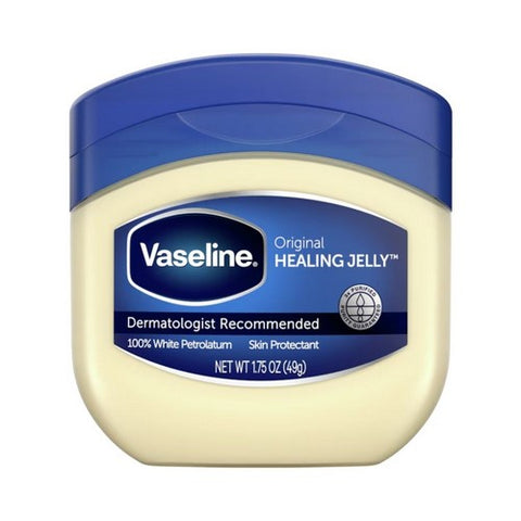 Vaseline, 100% Pure Petroleum Jelly Original Skin Protectant, 1.75 Oz