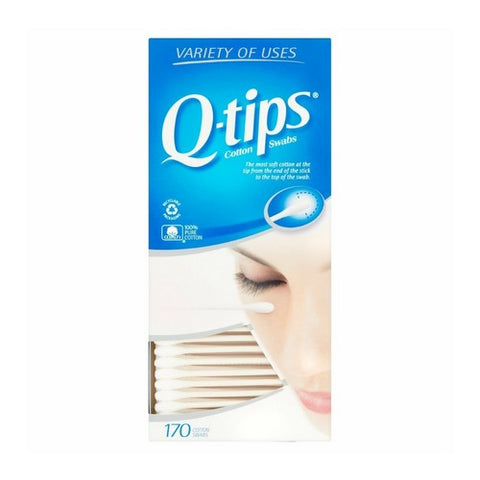 Q-Tips, Flexible Cotton Swabs, Box Of 1