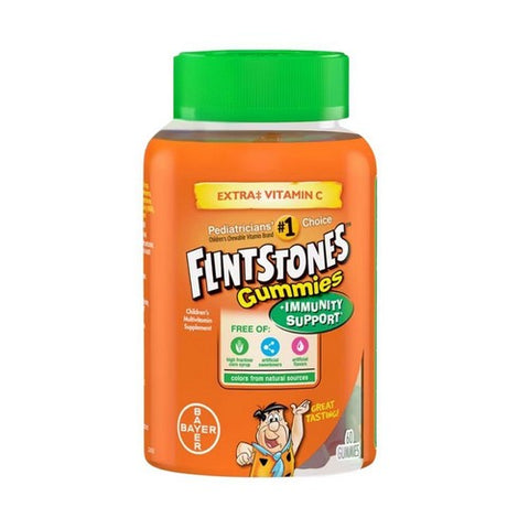 Flintstones, Gummies Plus Immunity Support With Extra Vitamin C, 60 ct