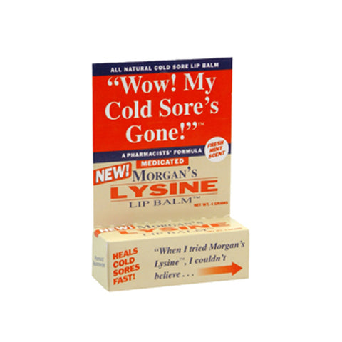 Morgans, Lysine Lip Balm Medicated, 0.17 oz