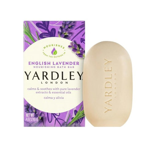 Yardley, London Naturally Moisturizing Bar Soap, English Lavender 4.25 oz