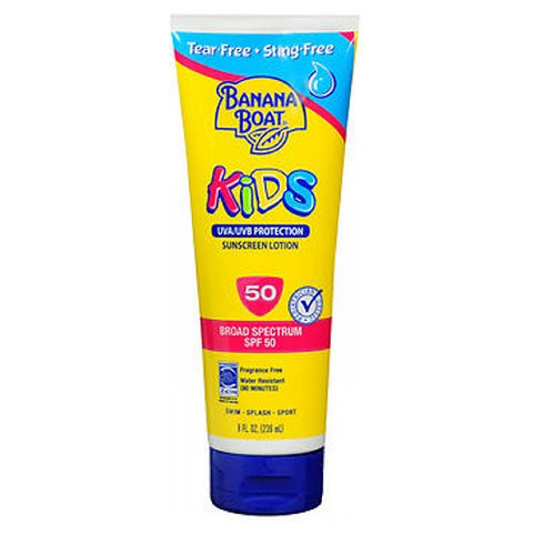 Banana Boat, Kids Sunblock Lotion Spf50, 8 Oz