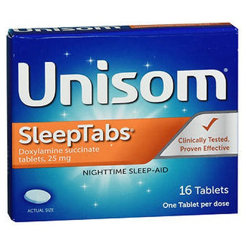 Gold Bond, Unisom Nightime Sleep Aid, 16 tabs