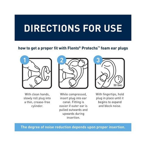 Ezy Dose, Flents Quiet Please Foam Ear Plugs, 10 Pairs