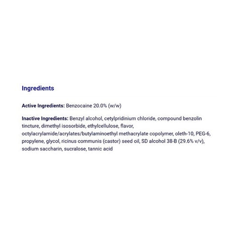 Kank-A, Mouth Pain Liquid Professional Strength, 0.33 oz