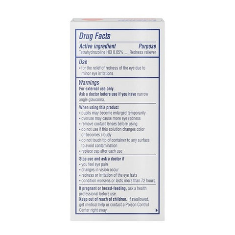 J & J Sales Logistics Co, Visine Original Redness Reliever Eye Drops, 0.5 oz