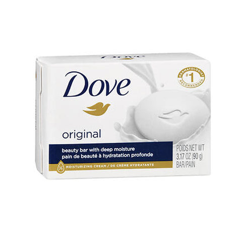 Dove, White Moisturizing Cream Beauty Bar, 3.15 Oz