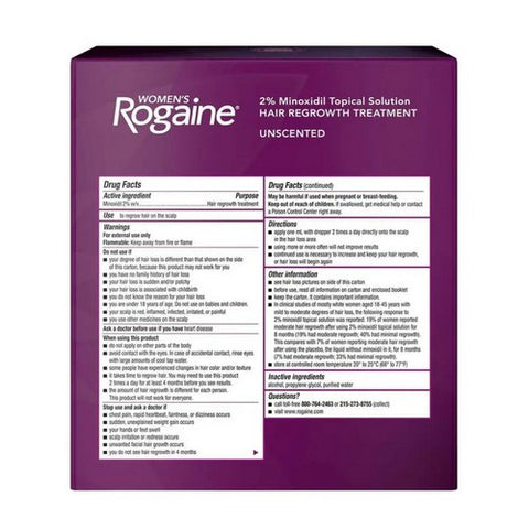 Rogaine, Women's Rogaine Topical Solution, 2 fl oz