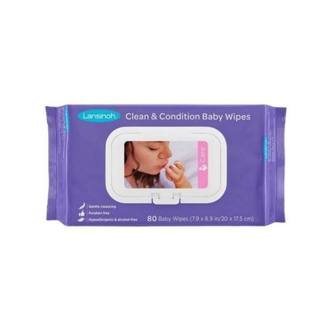 Lansinoh Laboratories, Lansinoh Clean And Condition Cloths, Pack Of 80