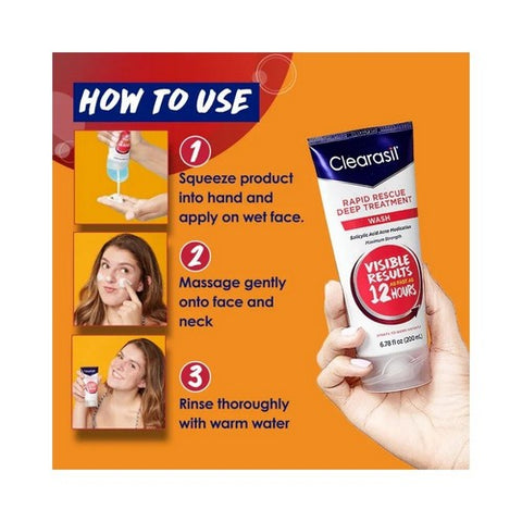 Clearasil, Ultra Daily Face Wash, 6.78 oz