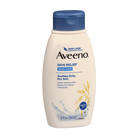 Aveeno, Active Naturals Skin Relief Body Wash, Fragrance Free 12 oz