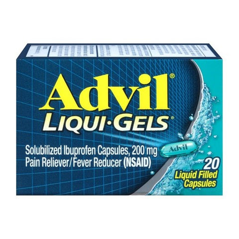 Advil, Advanced Medicine For Pain, 200 mg, 20 Liquid Filled Capsules